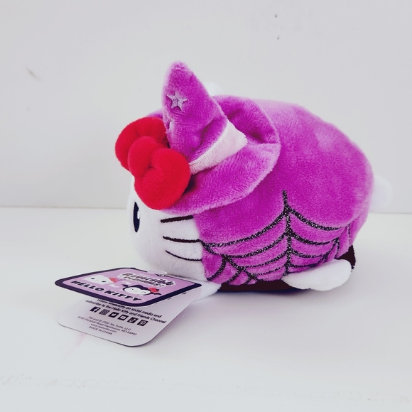 TeeTurtle Sanrio Hello Kitty Bat & Witch Reversible Plush - Picture 7 of 11